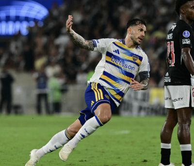 Paredes se la jugó con el desgarro encima y Boca está en la final de la Sudamericana